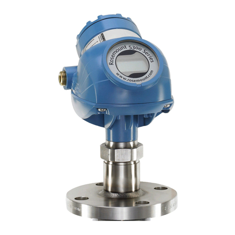 Emerson Rosemount 5300 Series Operational manual