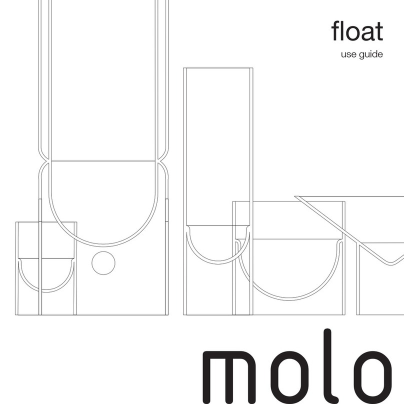 Molo float tea lantern Use guide