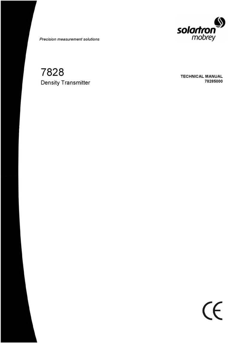 Solartron Mobrey 7828 User manual