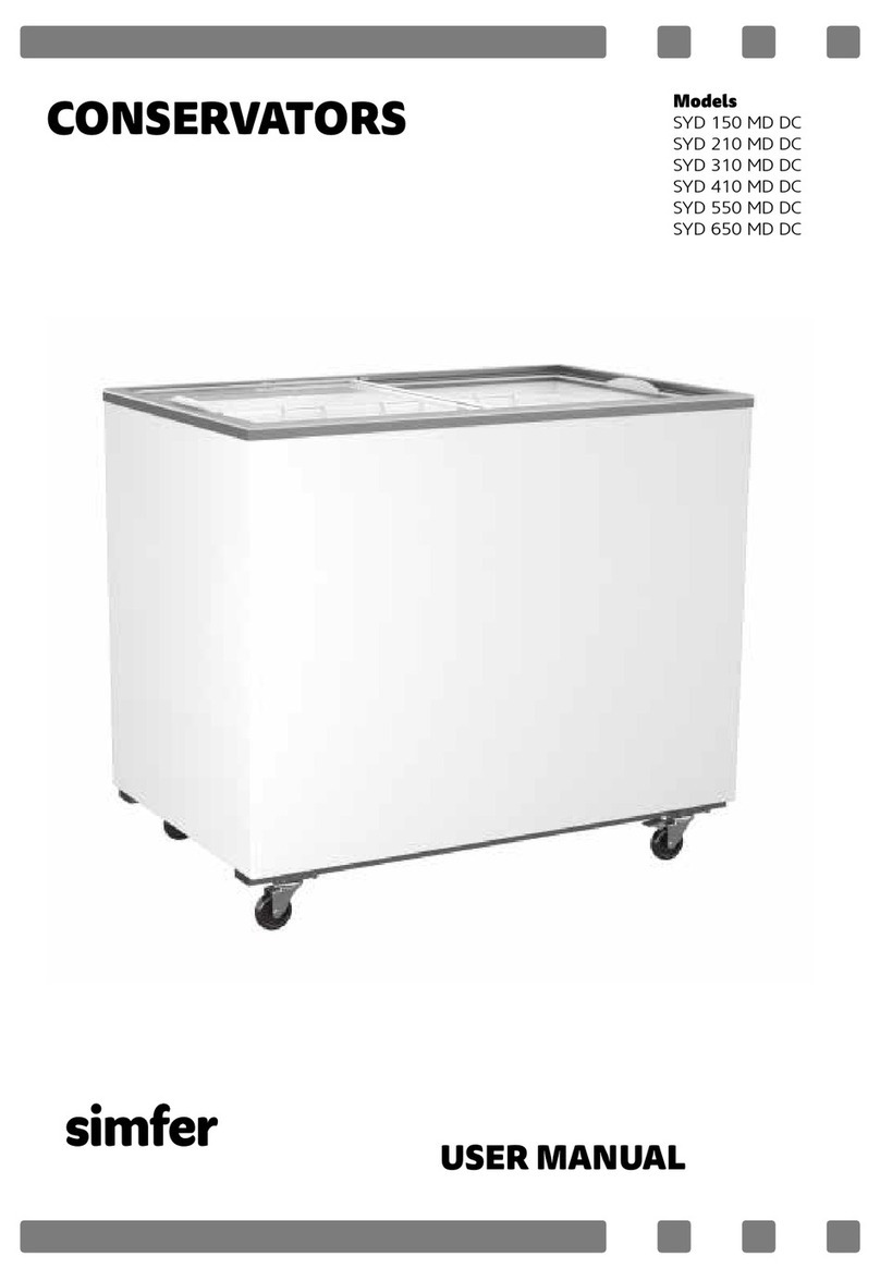 Simfer SYD 150 MD DC user manual