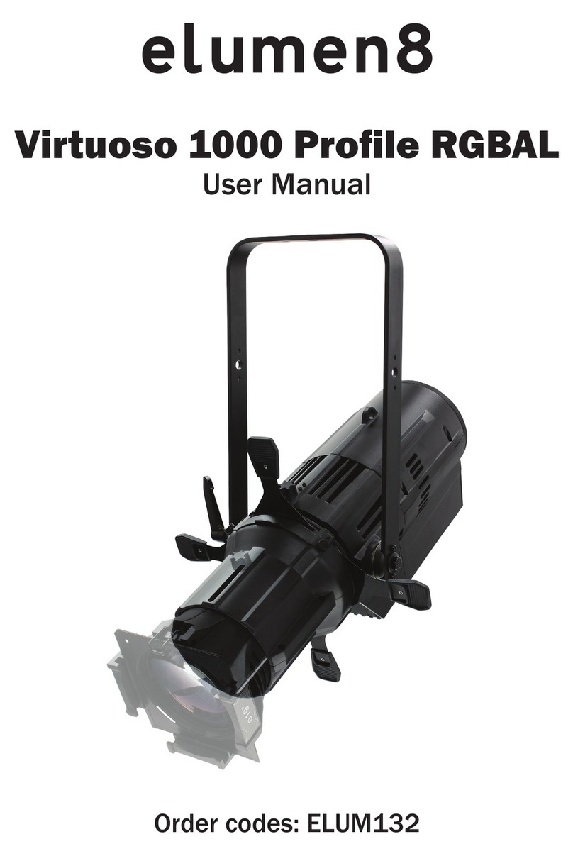 Elumen8 Virtuoso 1000 Profile user manual