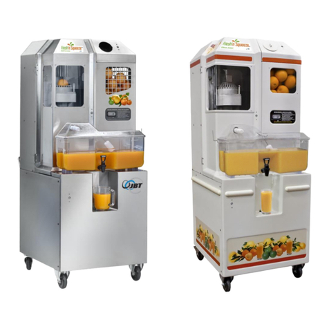 JBT FRESH'N SQUEEZE Operators & service manual