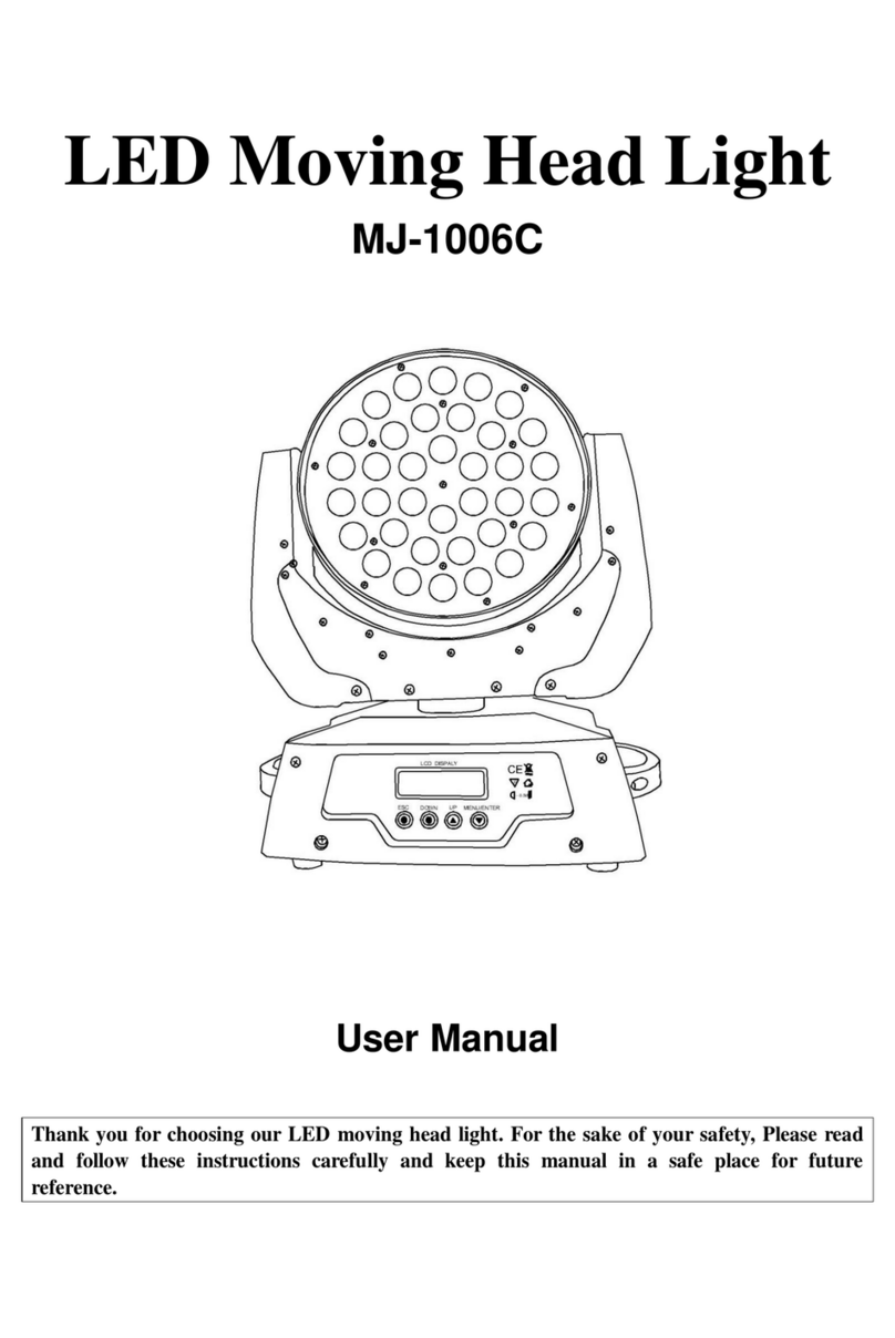 Mega LED Lighting MJ-1006C user manual
