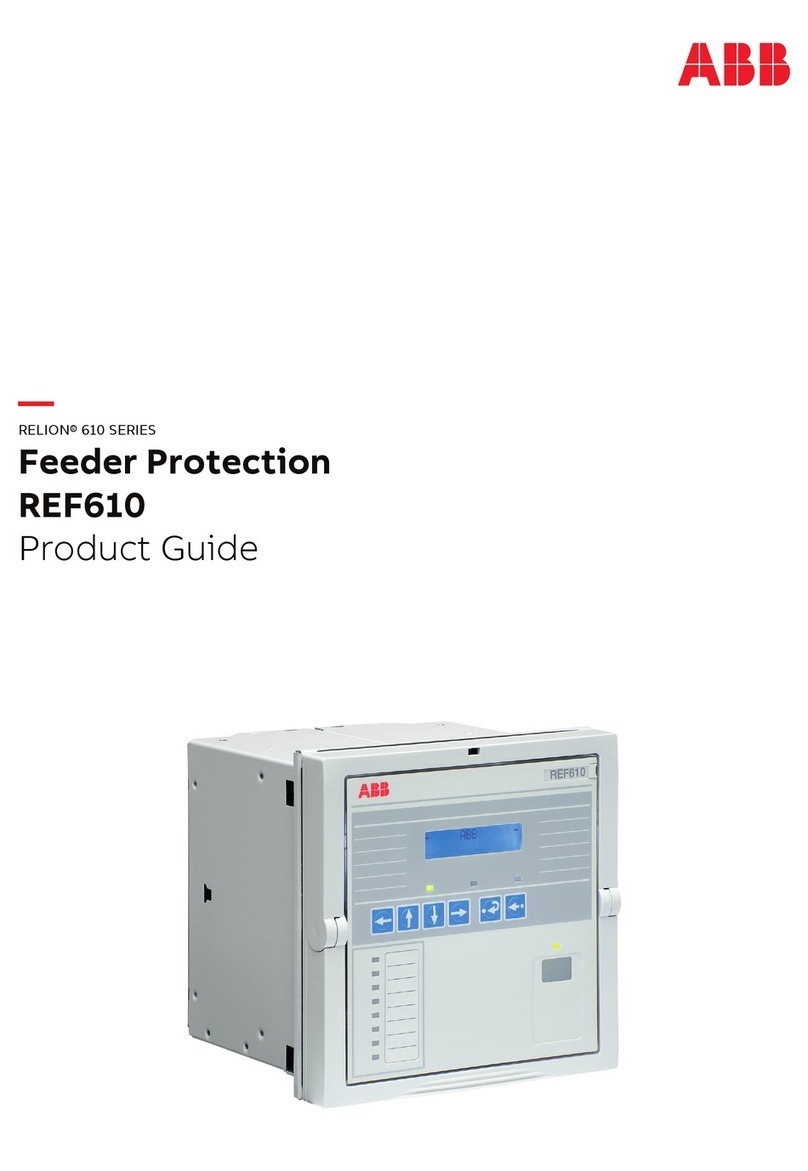 ABB RELION 610 Series User manual ABB RELION 610 Series User manual