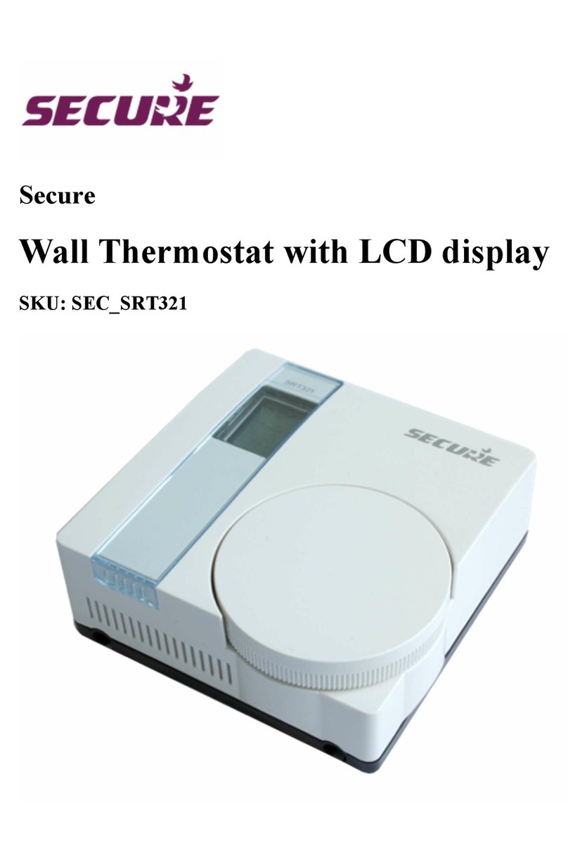 Secure SRT321 User manual