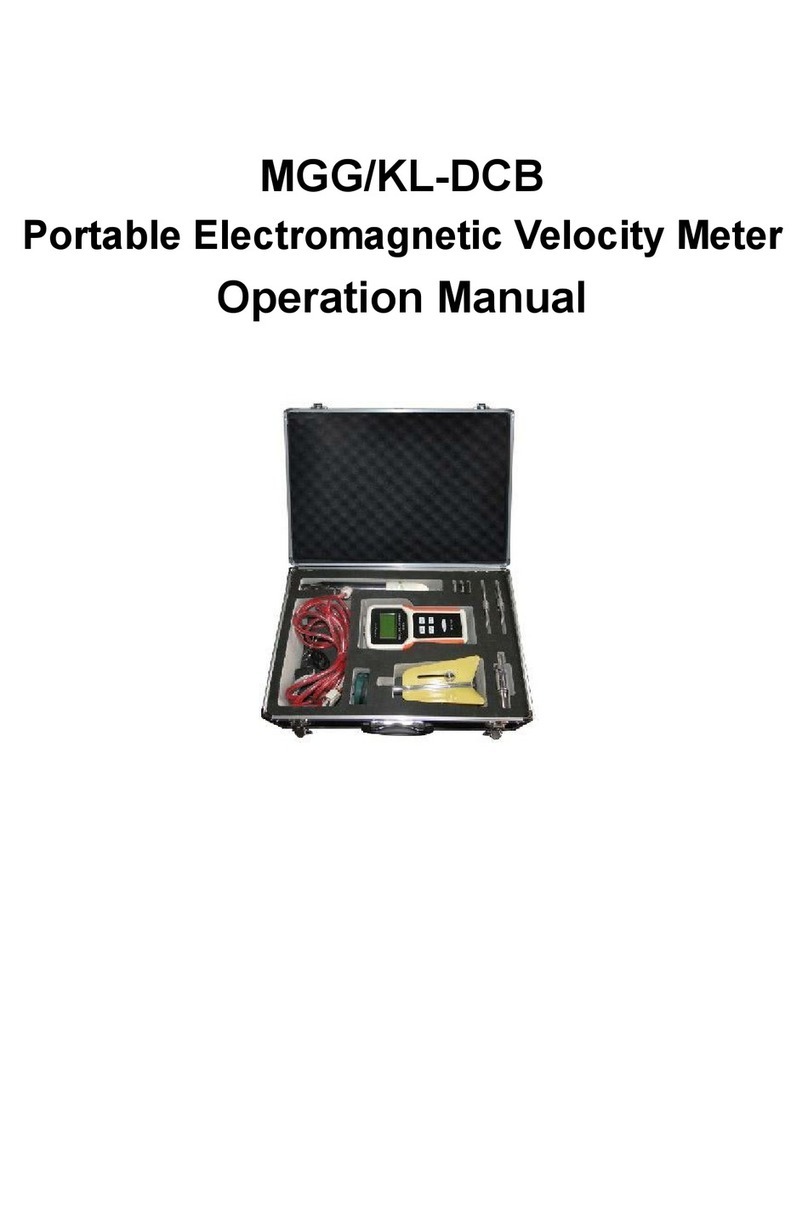 Kailiu Instrument MGG/KL-DCB Operation manual