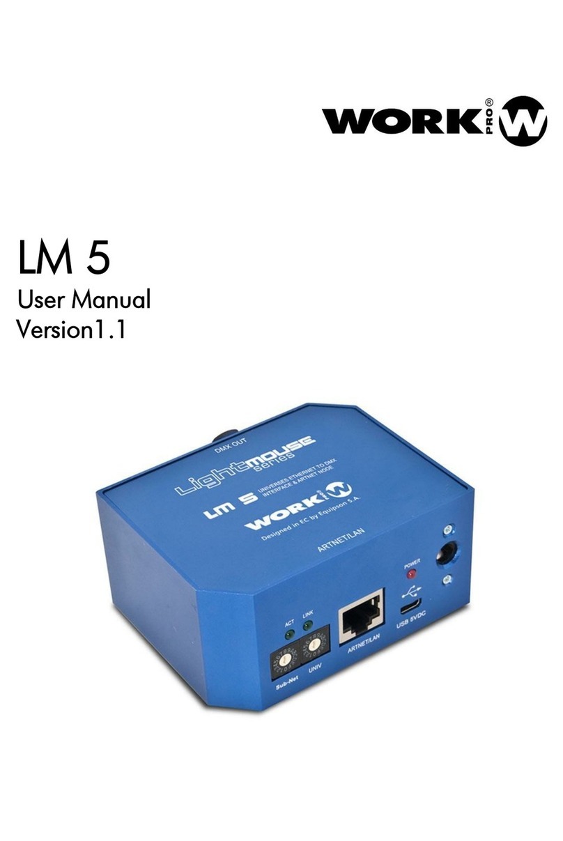 WorkPro LM 5 user manual