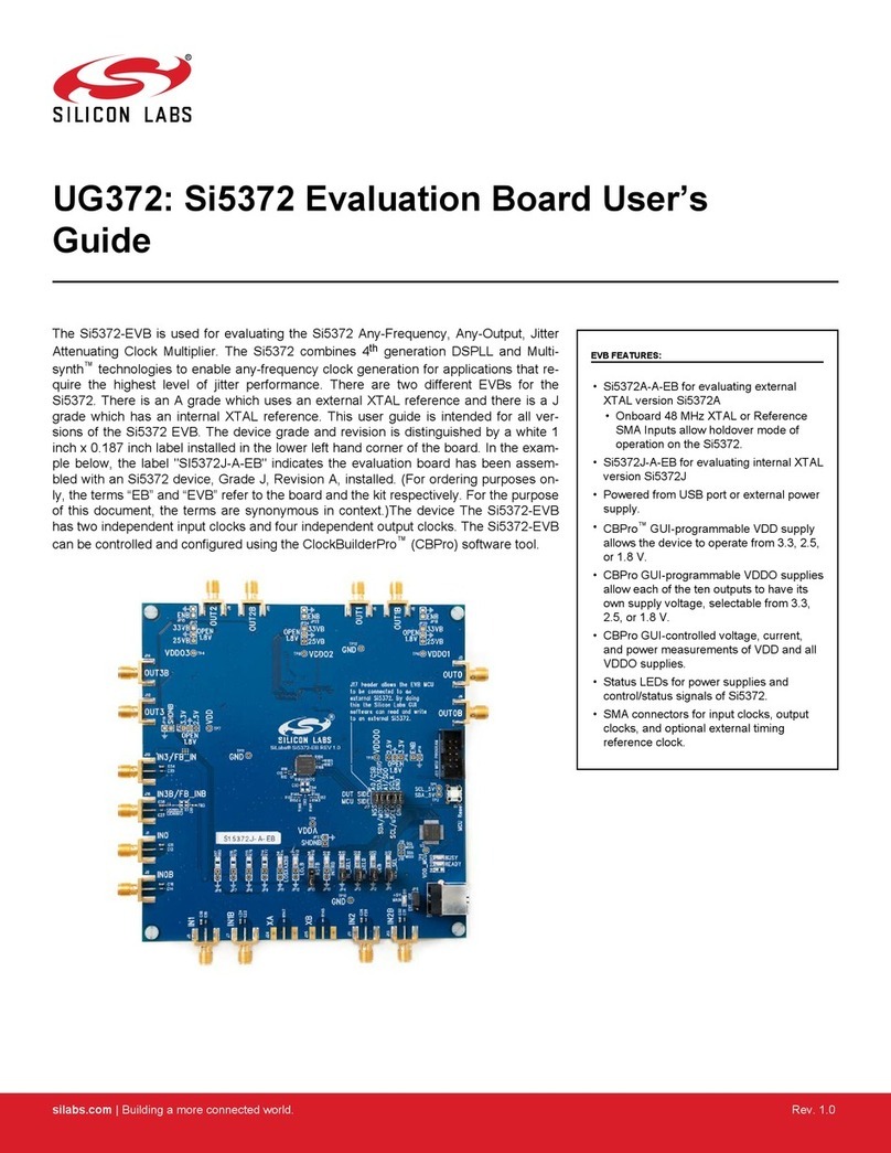 Silicon Laboratories Si5372 user guide