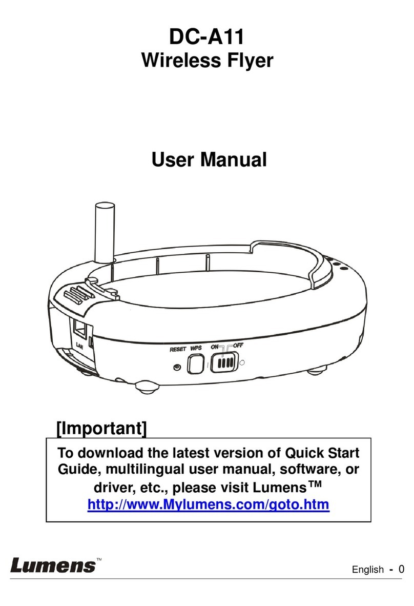 Lumens DC-A11 user manual