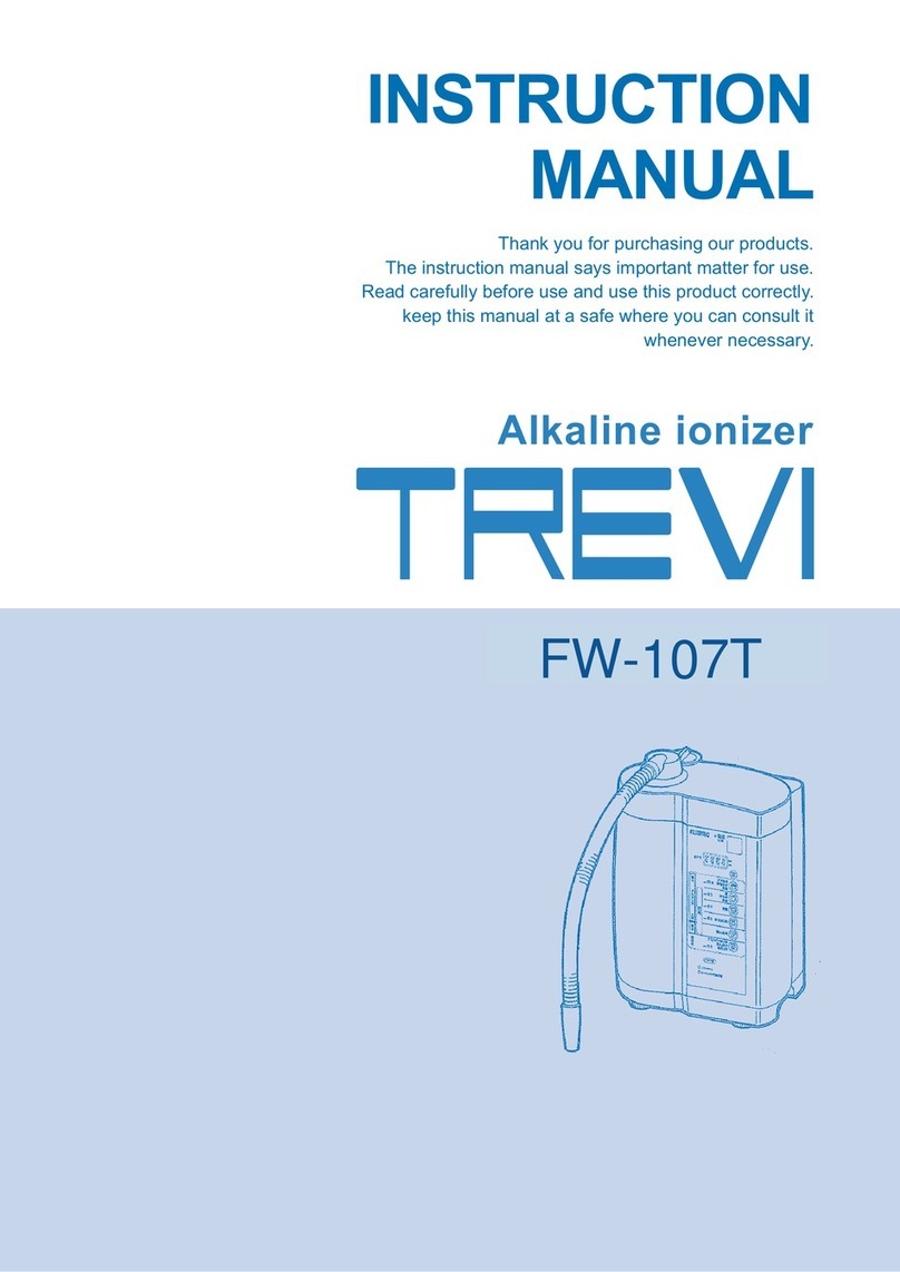 Fujiiryoki TREVI FW-107T instruction manual