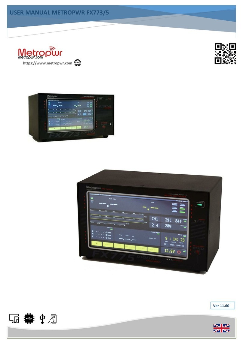MetroPWR FX773 user manual