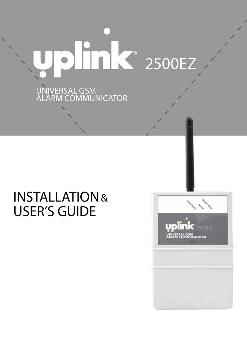 Uplink 2500ez Operation manual