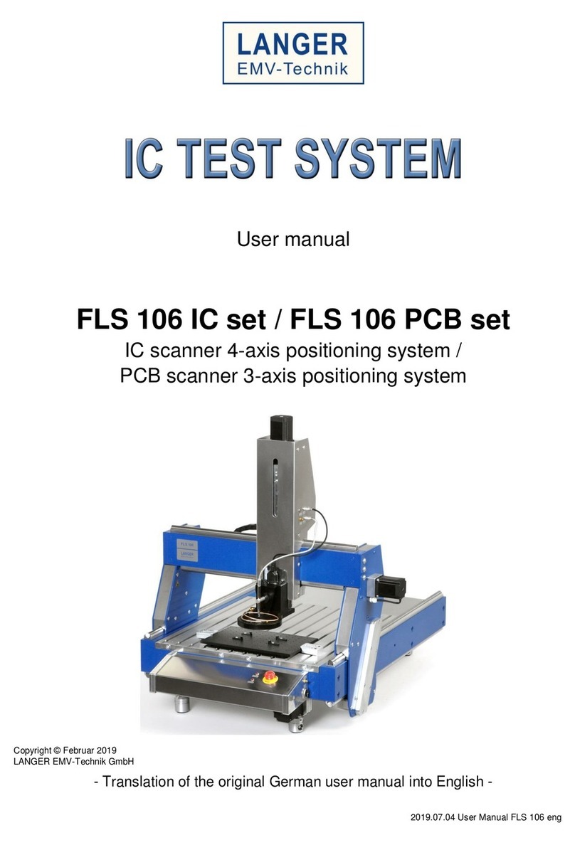 Langer FLS 106 IC user manual