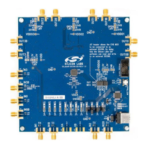 Silicon Laboratories Si5396J-A-EVB User manual Silicon Laboratories Si5396J-A-EVB User manual
