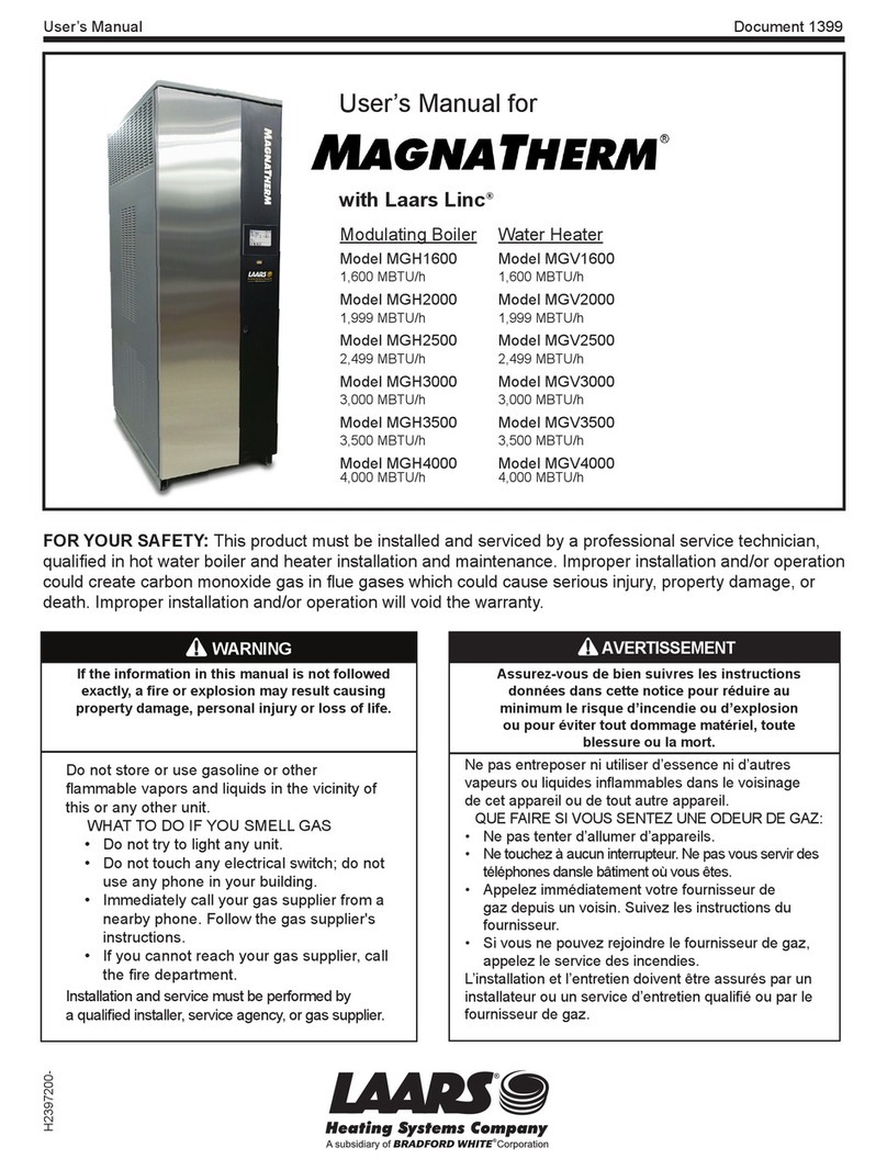 Bradford White Laars MagnaTherm Series user manual