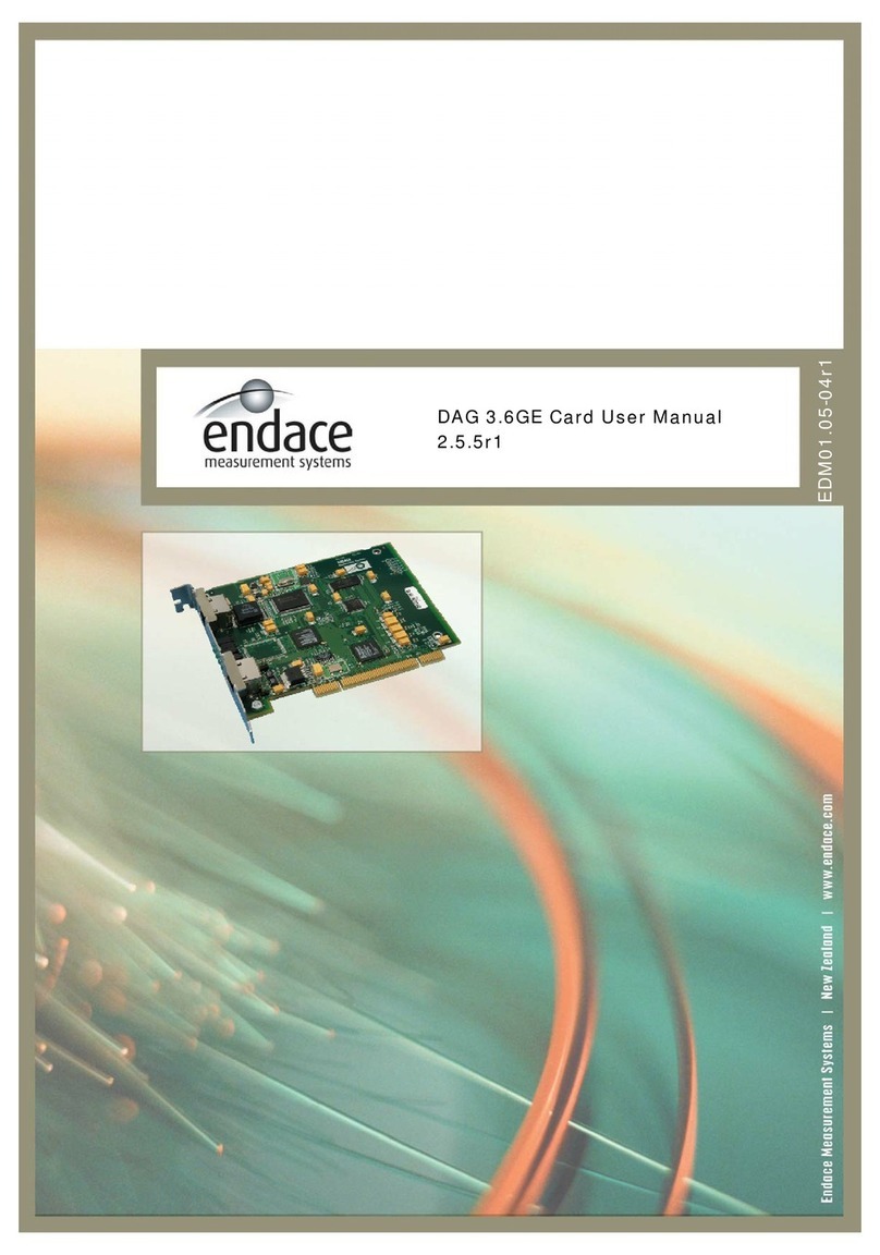 Endace DAG 3.6GE user manual