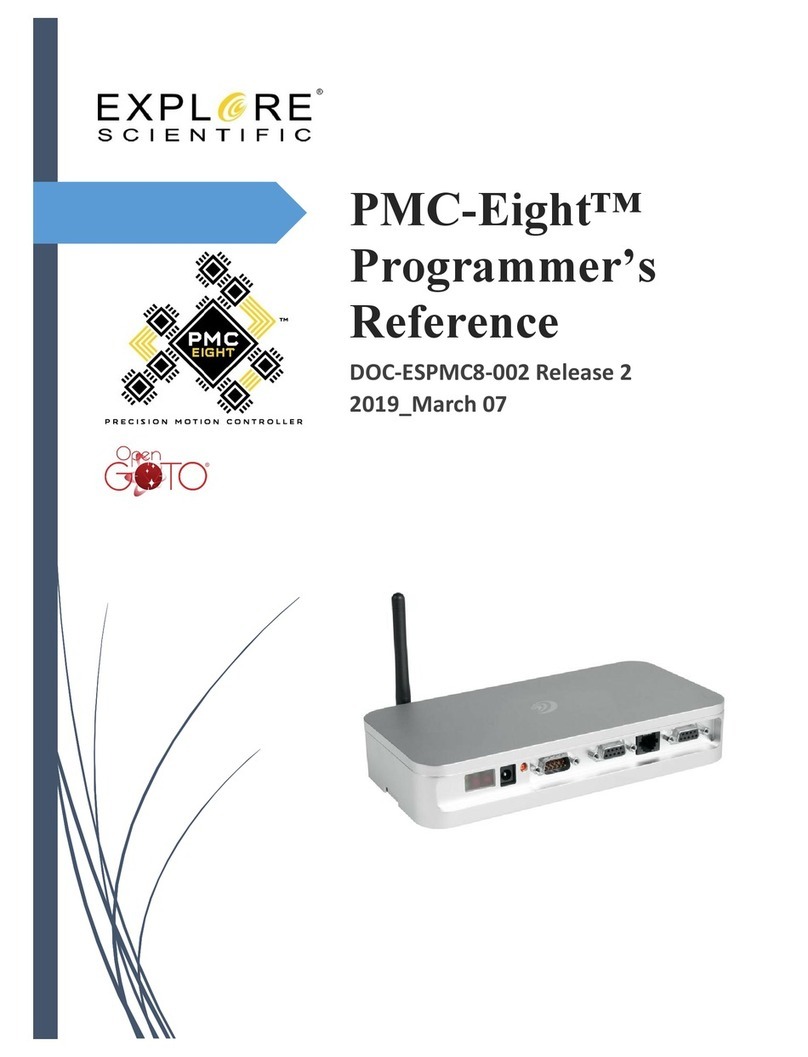 Explore Scientific PMC-Eight ESOGT-01B Programmer's reference