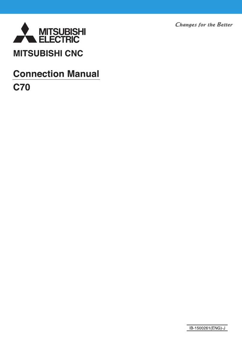 Mitsubishi Electric C70 Connection manual