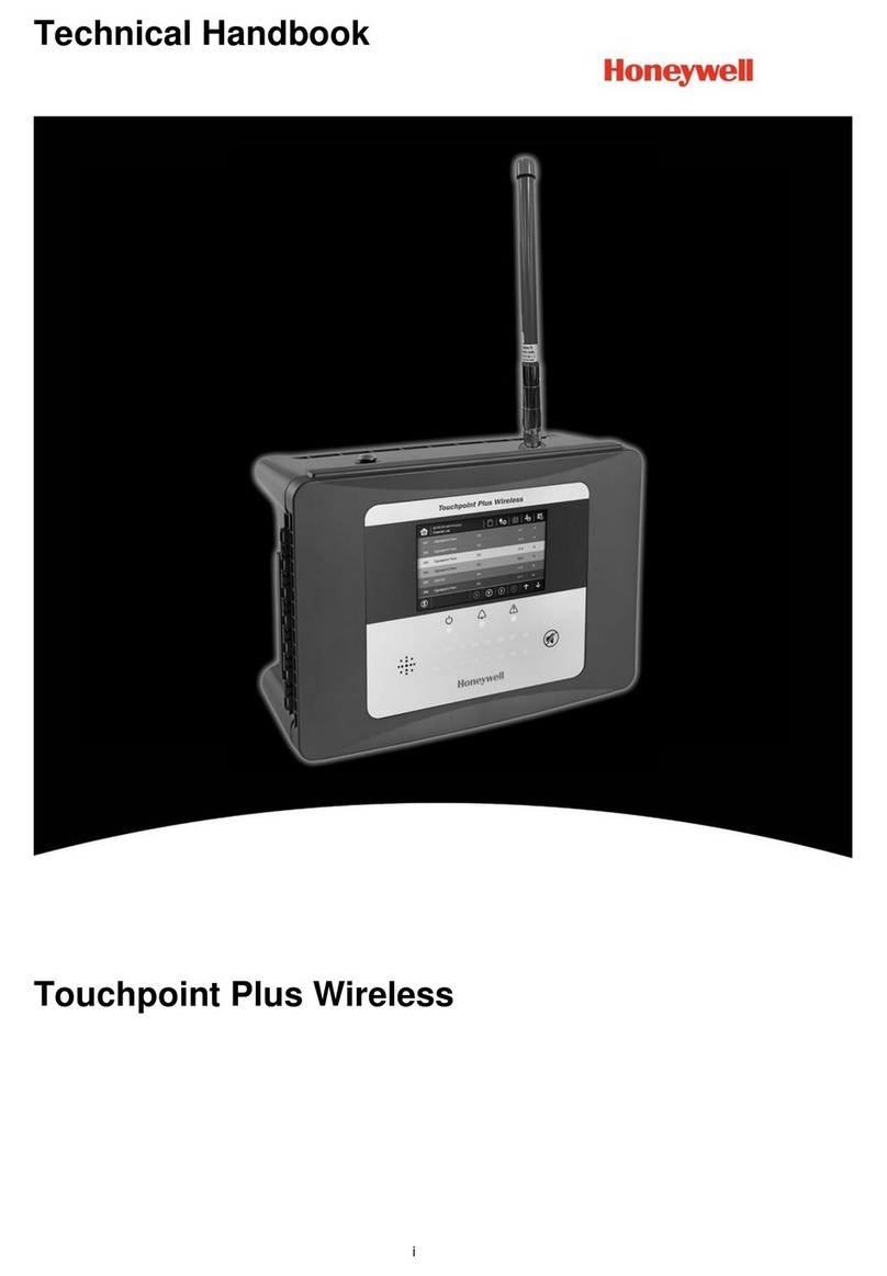 Honeywell Touchpoint Plus Technical handbook