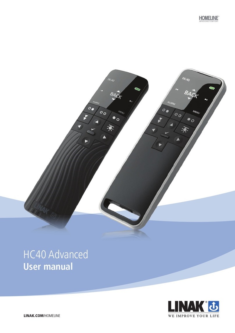 Linak Homeline HC40 Advanced Series user manual