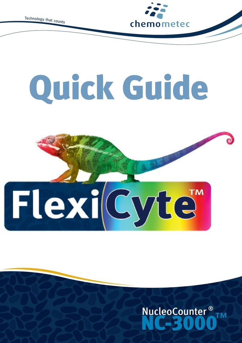ChemoMetec NucleoCounter NC-3000 FlexiCyte quick guide