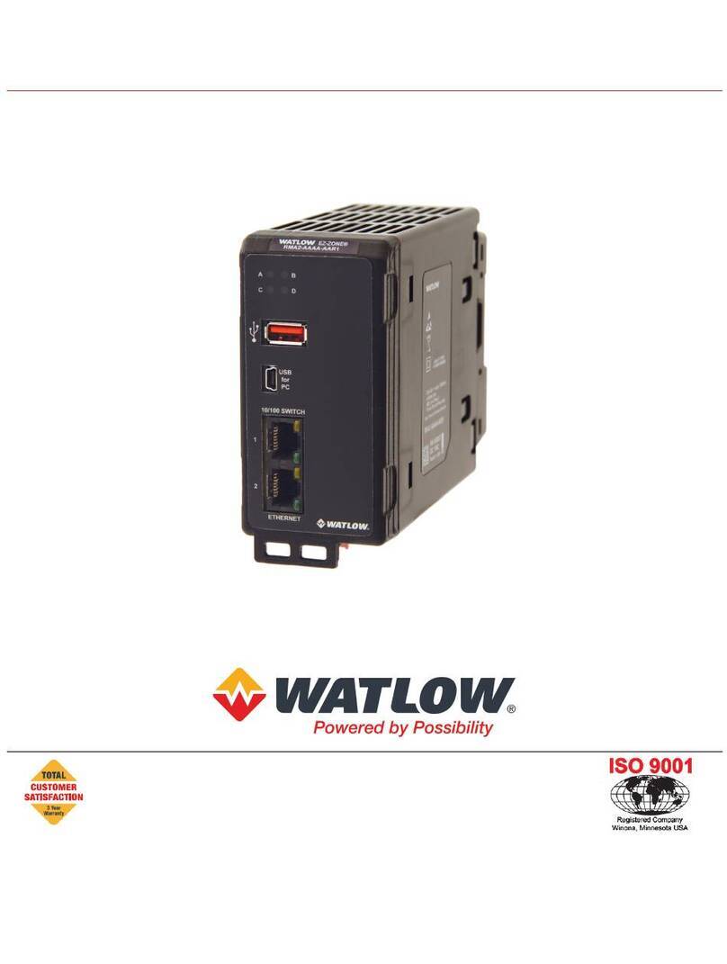 Watlow RMA PLUS user guide