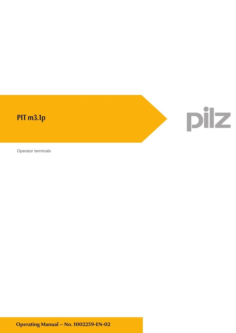 Pilz PIT m3.1p operating manual