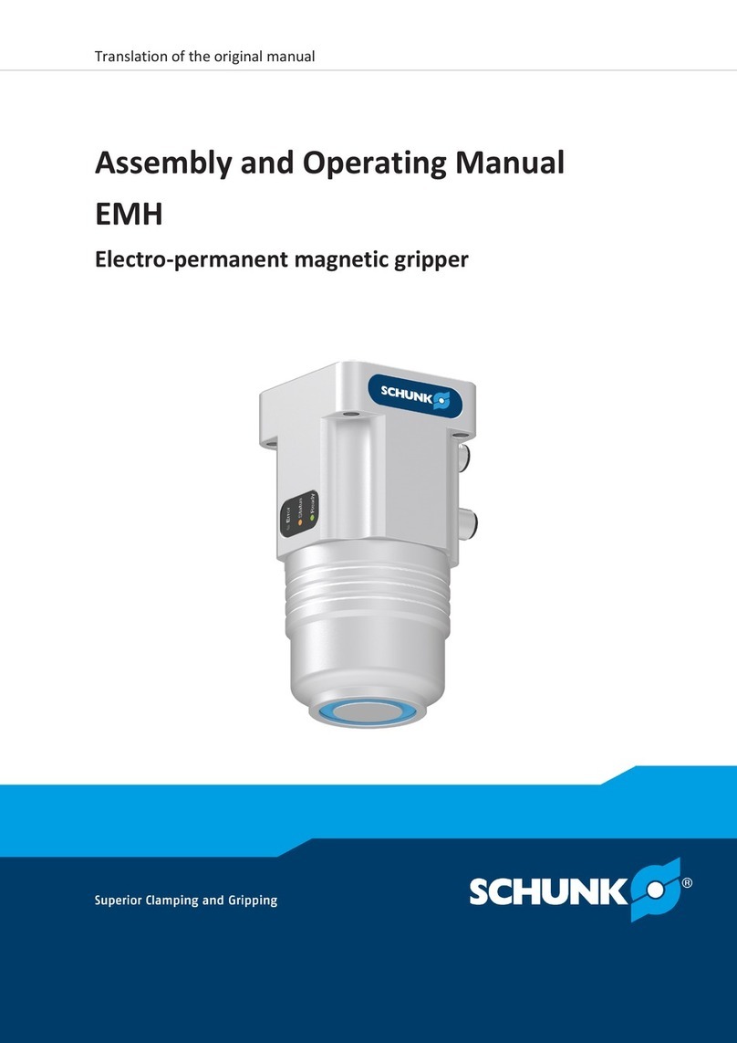 SCHUNK EMH Series Assembly and operating manual