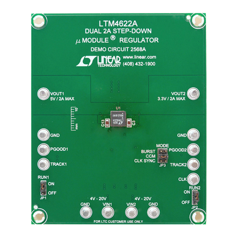 Linear Technology Analog Devices LTM4622A User manual