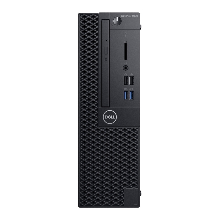 Dell OptiPlex 3070 Small Form Factor Operation and maintenance manual
