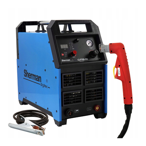 Sherman digitec Cutter 110 User manual Sherman digitec Cutter 110 User manual