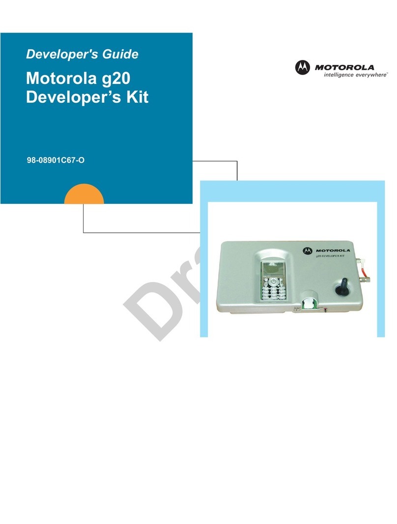 Motorola F3030A Instruction Manual
