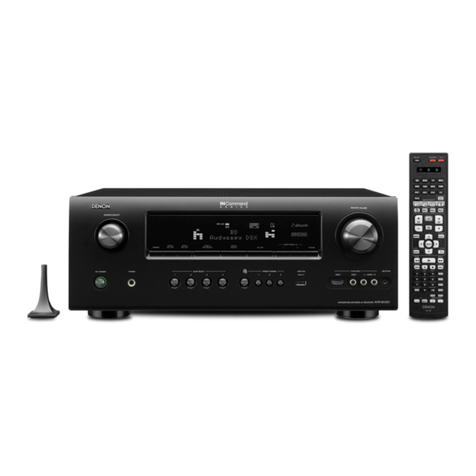 Denon AVR-3312 User manual Denon AVR-3312 User manual