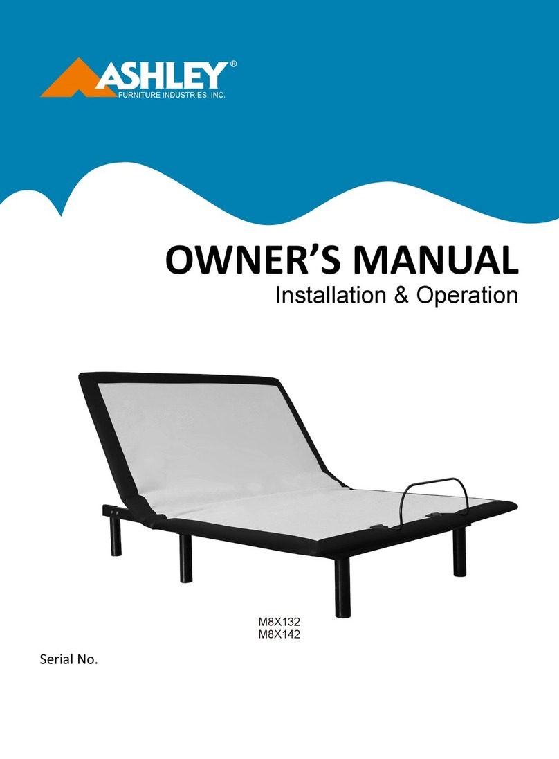 Ashley M8X132 owner's manual