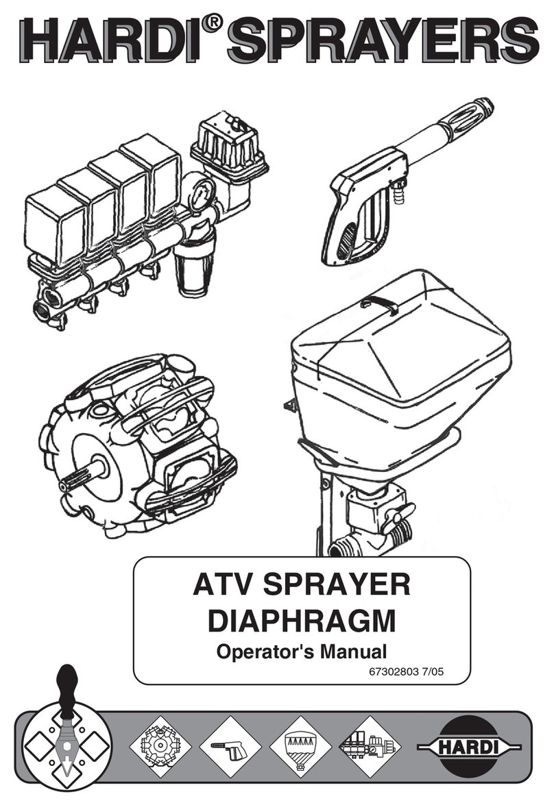 Hardi ATV Series User manual