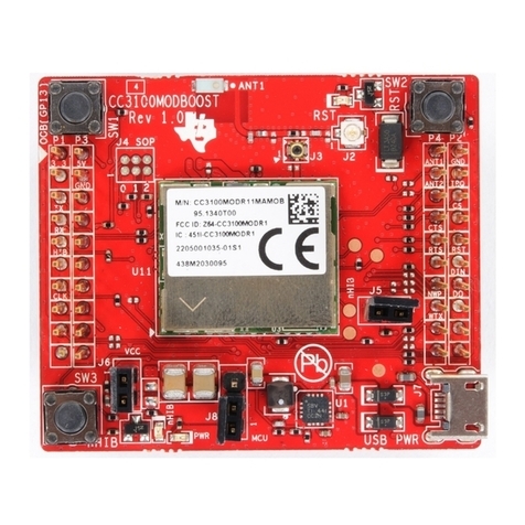 Texas Instruments SimpleLink CC3100MOD user guide Texas Instruments SimpleLink CC3100MOD user guide