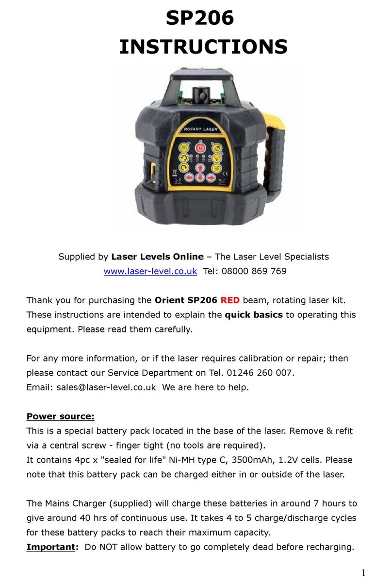 Orient SP206 instructions