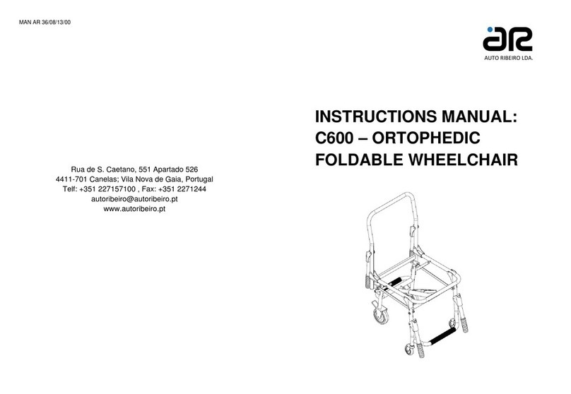 Auto Ribeiro C600 instruction manual