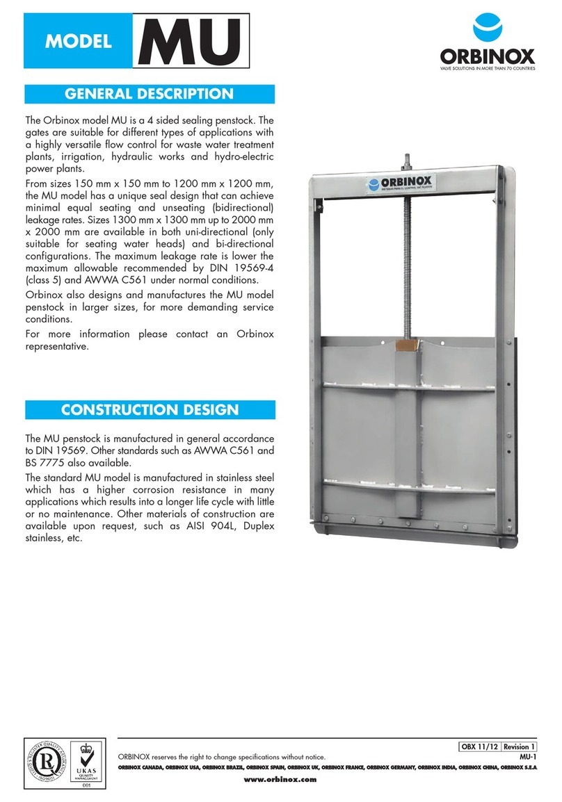 Orbinox MU User manual