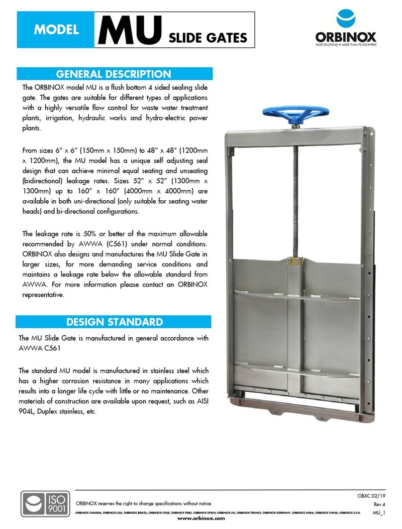 Orbinox MU User manual
