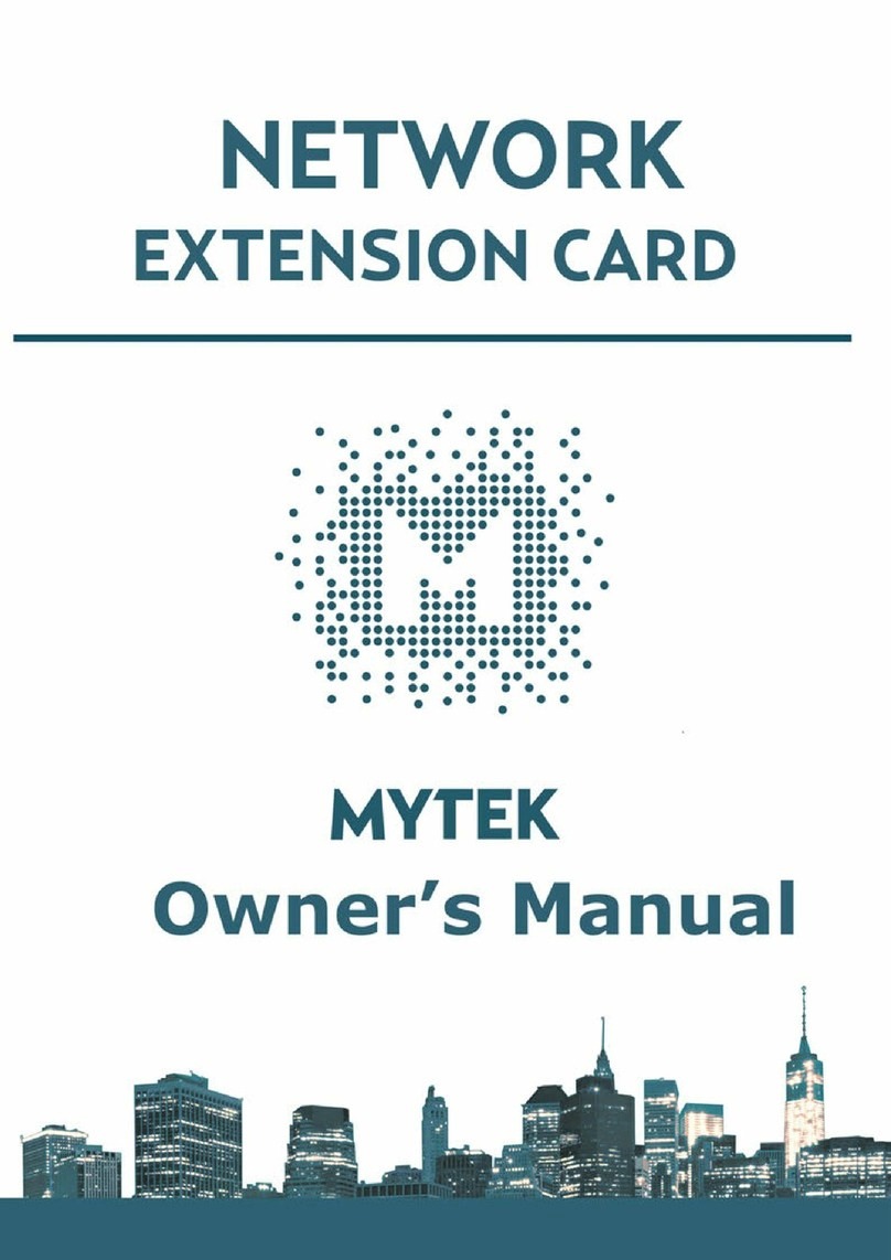 MyTek Manhattan II User manual