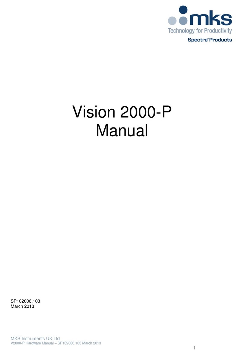 MKS Spectra Vision 2000-P manual