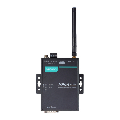 Moxa Technologies NPort W2250A User manual