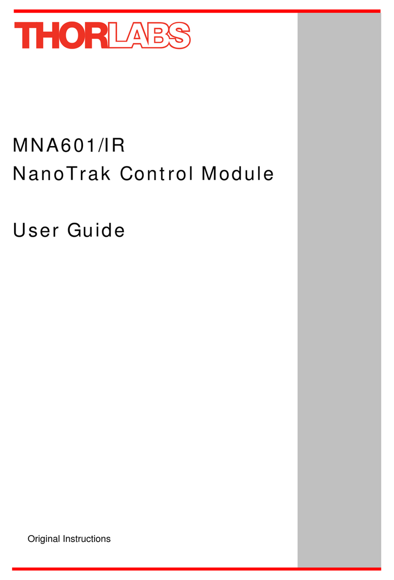 THORLABS MNA601/IR User manual