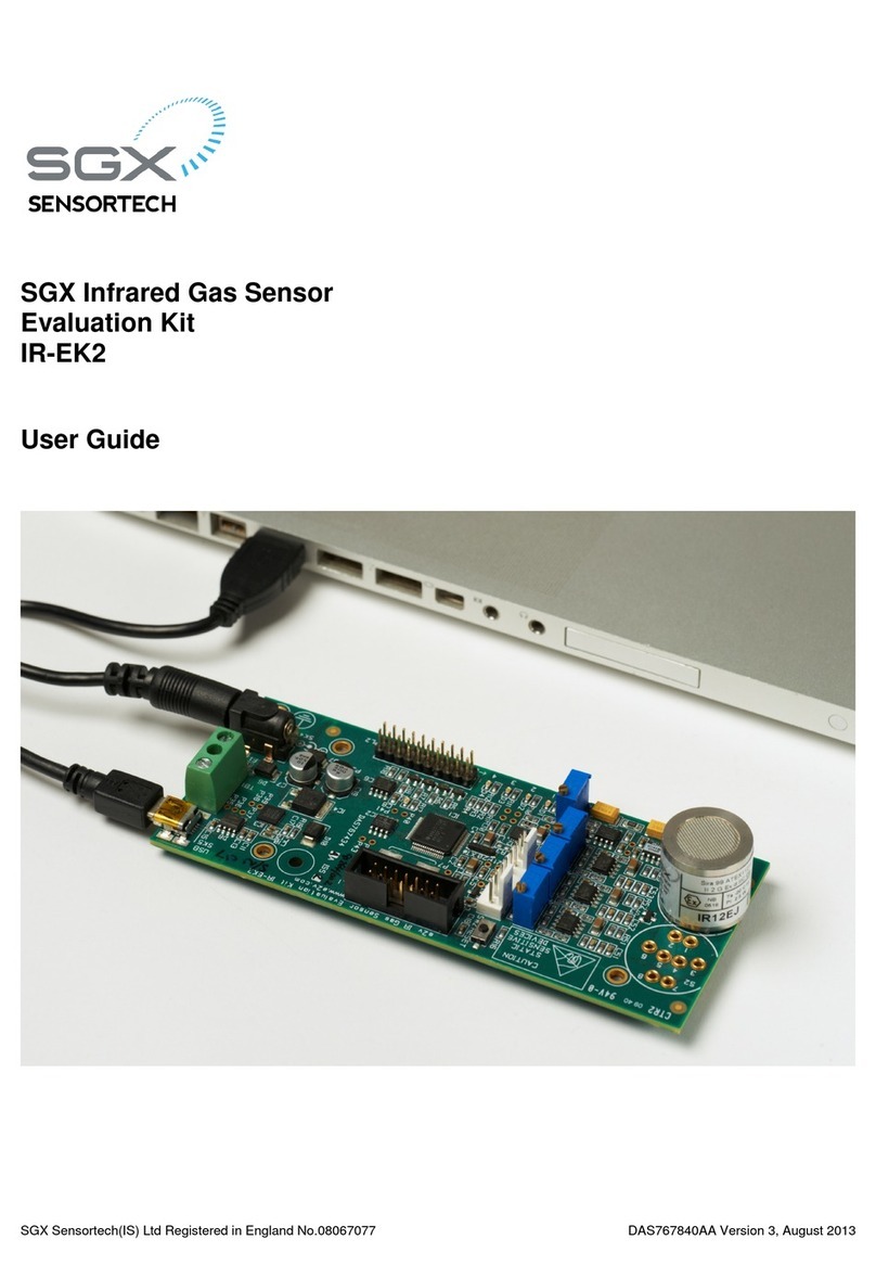 SGX Sensortech IR-EK2 User manual