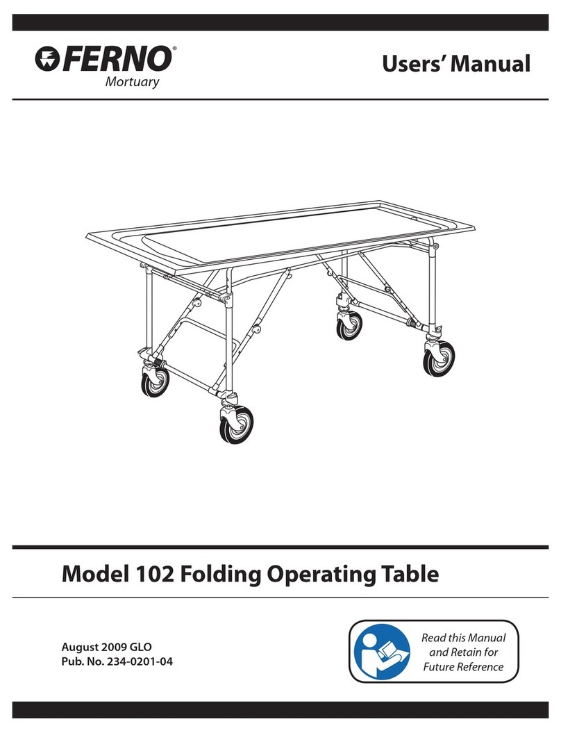Ferno 102 user manual