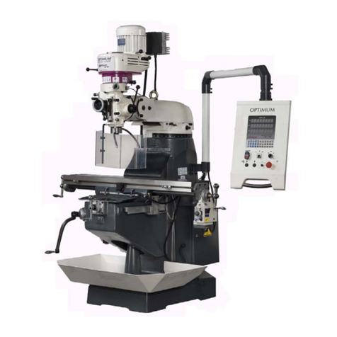 Optimum OPTIMILL MF 2V operating manual