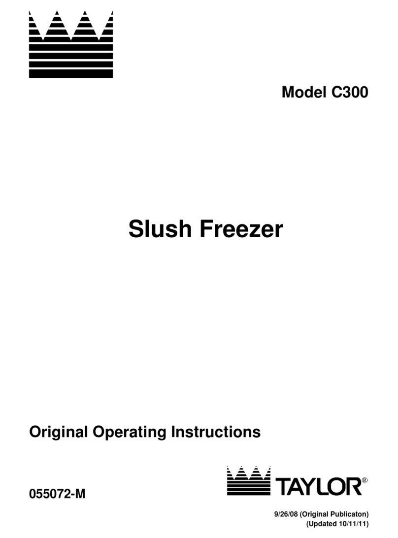 Taylor C300 NP Original operating instructions
