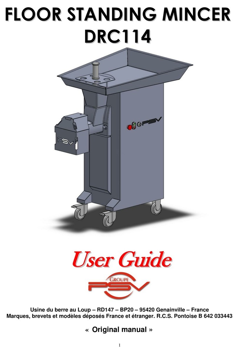 PSV groupe DRC114 user guide