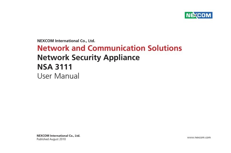 Nexcom NSA 3111 Series user manual